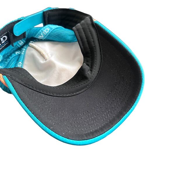 Avid Trucker Rope Hat One Size Snapback Fishing Vintage Style Turquoise Mesh Hat - Picture 7 of 10